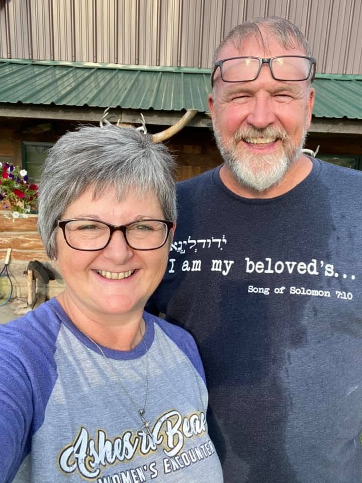 Tim and Wendy Wilson, founders of Sticks & Stones Log Homes, Jameson, Missouri