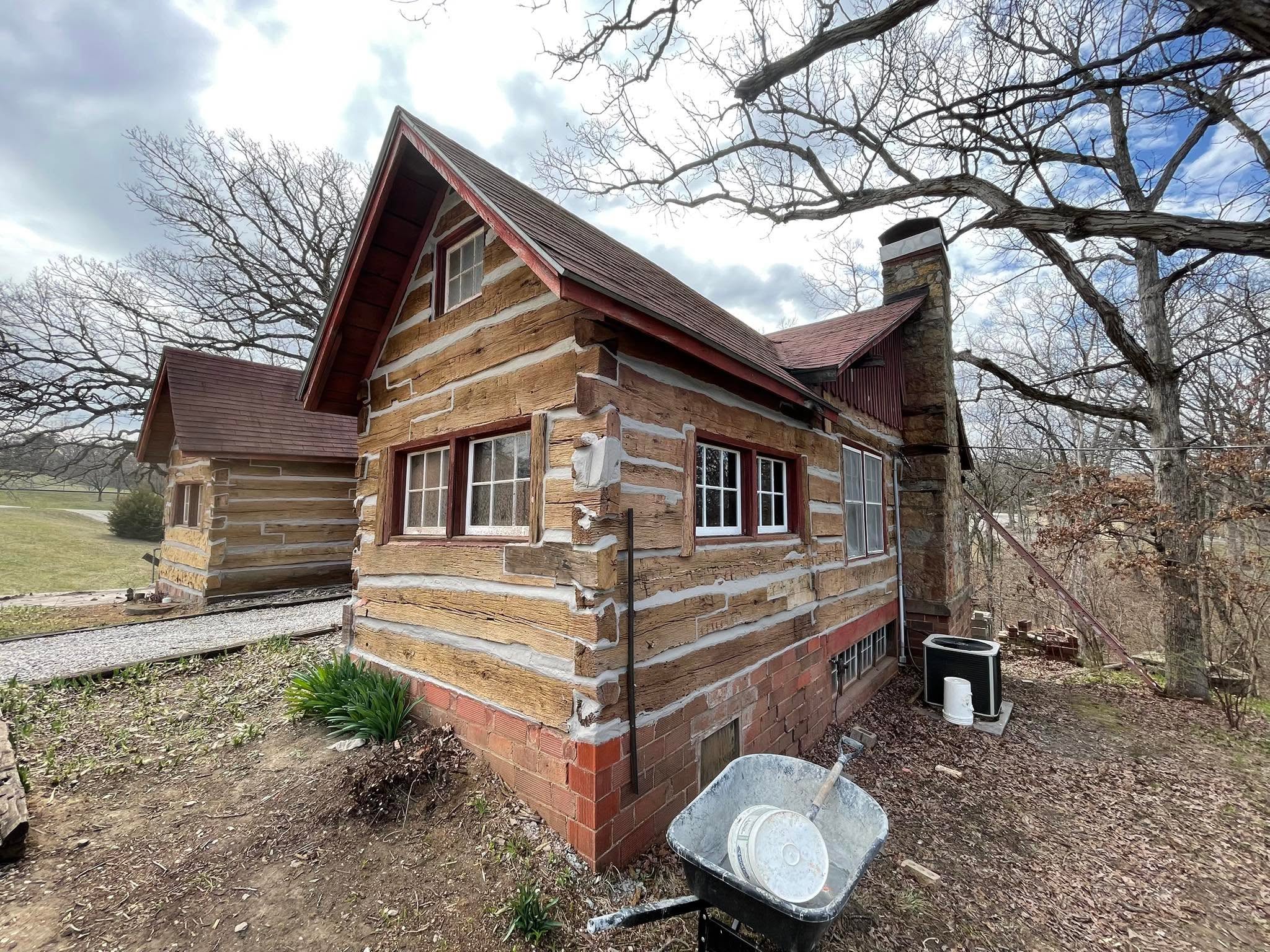 Historic cabin restored and back in service