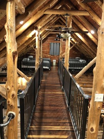Sticks & Stones hand-notched cedar log cabin work